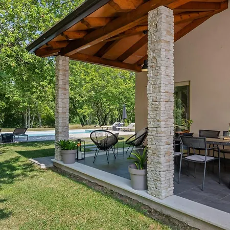 Aria Labin For 6 Persons With Private 32 M2 Pool, Kids Playground And Large Garden *